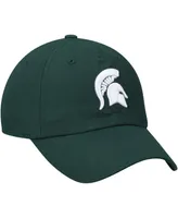 Men's Top of the World Green Michigan State Spartans Primary Logo Staple Adjustable Hat