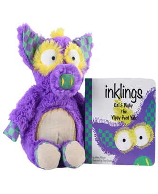 Inklings Baby Digby the Yippy Eyed Yak Plush toy with Book Set