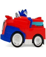 Transfomers Rescue Bots Academy Optimus Prime Rc Car