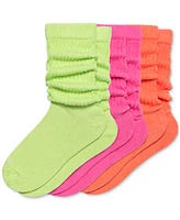 Hue Women's Neon 3-Pk. Slouch Socks