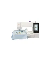 Janome Memory Craft 500E Limited Edition Embroidery Machine w/Bonus Bundle