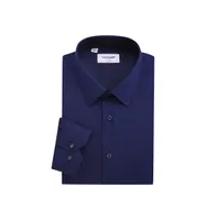 Duchamp London Solid Geo Dress Shirt