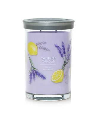 Yankee Candle Lemon Lavender Signature Large Tumbler Candle, 20 oz