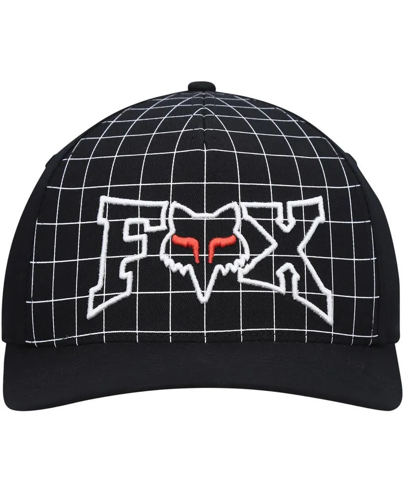 Men's Fox Black Celz Flexfit Hat