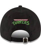 Men's New Era Black Teenage Mutant Ninja Turtles 9TWENTY Adjustable Hat