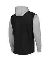 Men's Dunbrooke Black, Heather Gray San Francisco Giants Alpha Full-Zip Jacket