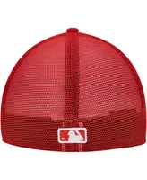Men's New Era White, Red Philadelphia Phillies 2023 On-Field Batting Practice Low Profile 59FIFTY Fitted Hat