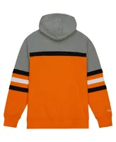 Men's Mitchell & Ness Orange Tennessee Volunteers Head Coach Pullover Hoodie