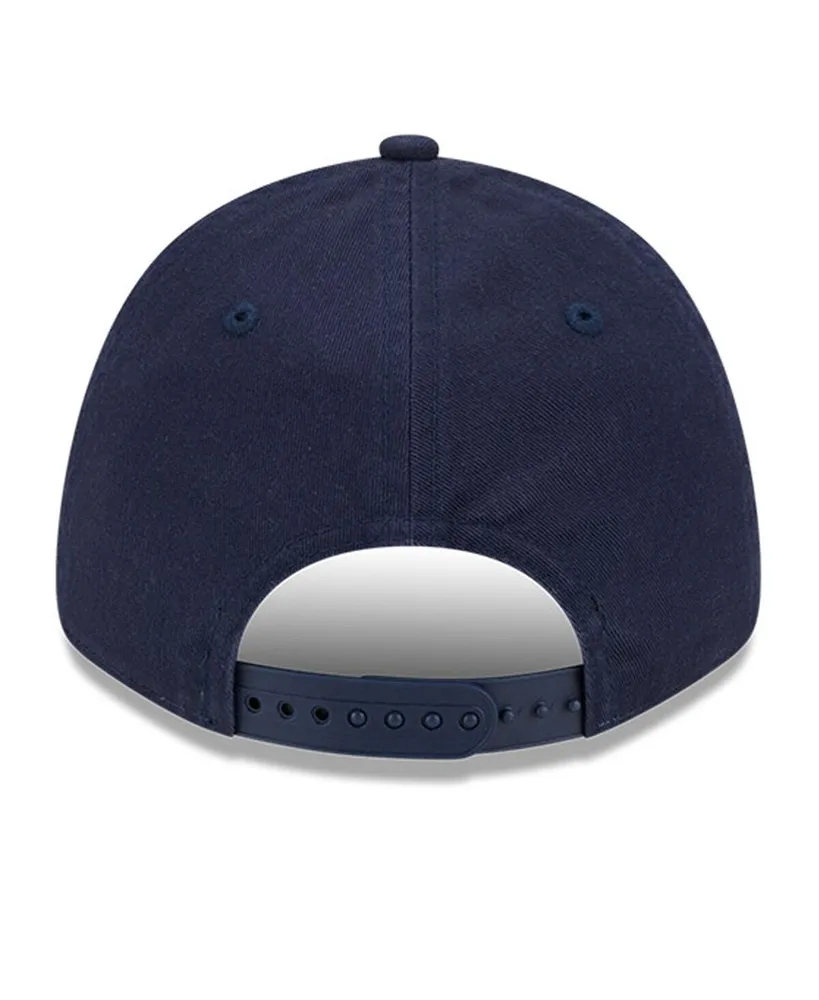 Men's New Era Navy Chicago Bears Outline 9FORTY Snapback Hat