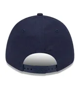 Men's New Era Navy Chicago Bears Outline 9FORTY Snapback Hat