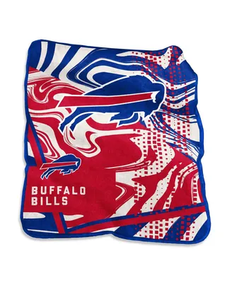 Buffalo Bills 50" x 60" Swirl Raschel Throw Blanket