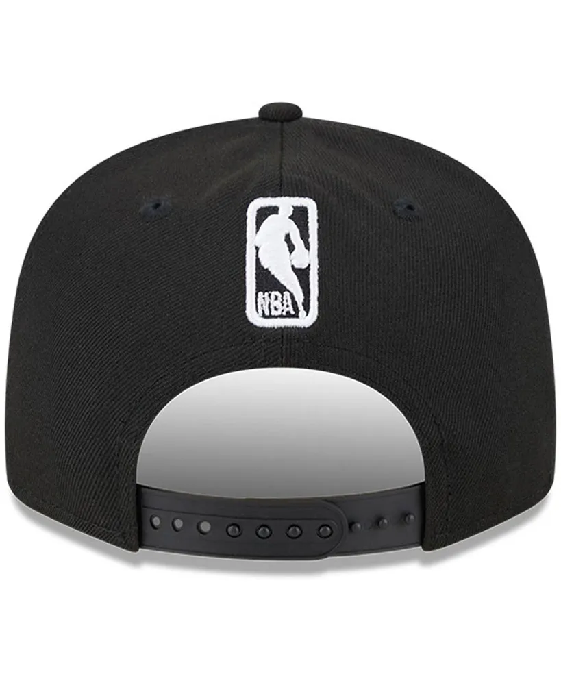 Men's New Era Black New York Knicks Tip-Off 9FIFTY Snapback Hat