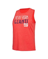 Women's Concepts Sport Royal, Red Distressed New York Giants Muscle Tank Top and Pants Lounge Set