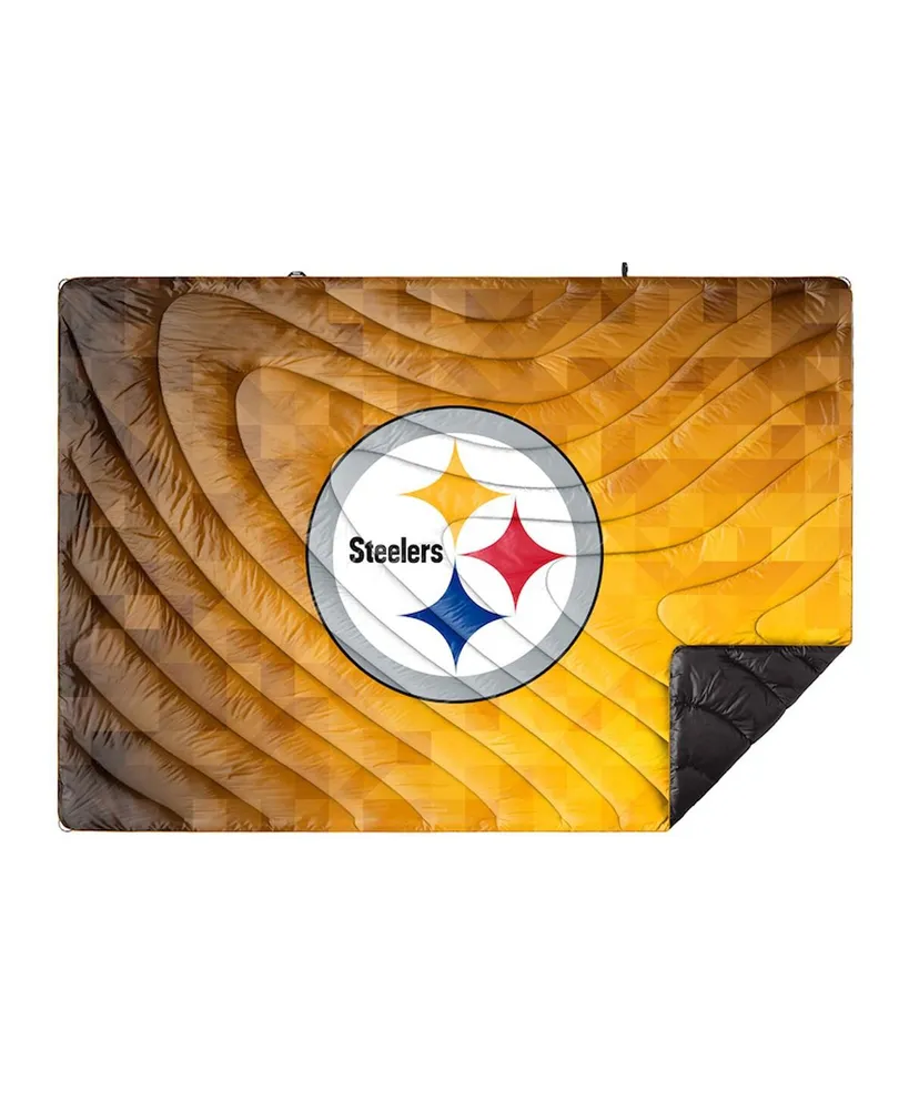 Rumpl Pittsburgh Steelers 75'' x 52'' Geo Original Puffy Blanket