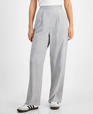 And Now This Women's Pull-On Pin-Striped Pants