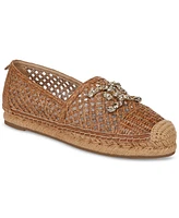 Sam Edelman Women's Khiara Emblem Embellished Espadrille Flats