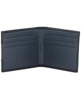 Perry Ellis Portfolio Men's Saffiano Pebble Bifold Wallet