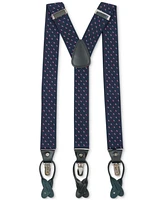 ConStruct Men's Geometric Print Suspenders