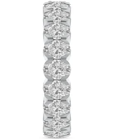 Diamond Oval-Cut Eternity Band (4 ct. t.w.) 14k Gold (Also Platinum)