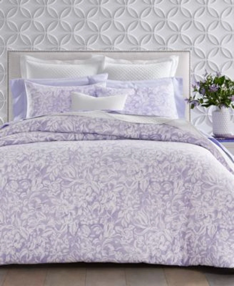 Charter Club Damask Designs Damask Floral Comforter Set Exclusively At Macys