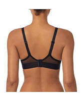 Dkny Women's Sheers Unlined Demi Bra