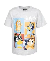 Bluey 2 Pack T-Shirts Toddler to Little Kid