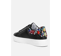 Women Gems Diamante Embellished Sneakers