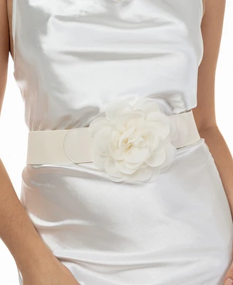 Bellissima Millinery Collection Women's Floral Stretch Belt