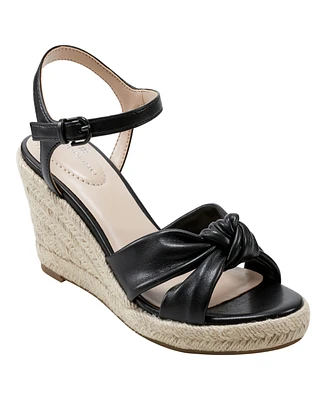 Bandolino Women's Justyne Espadrille Knot Wedge Sandals