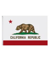 3x5 Ft California State Flag Republic Bear Polyester Grommets Garden Banner