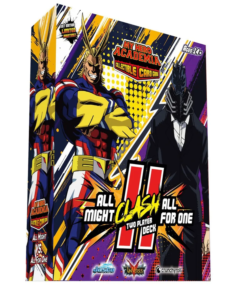 My Hero Academia All Might Vs All for one Clash Deck