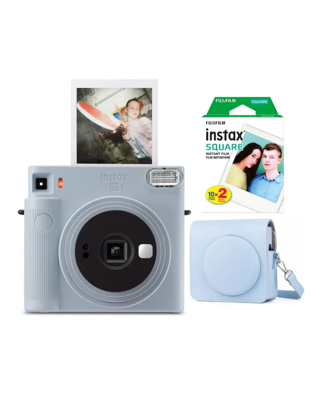 Fujifilm Instax Square SQ40 Instant Film Camera With Instax Square Instant  Film (20 Exposures) and Cleaning Kit 