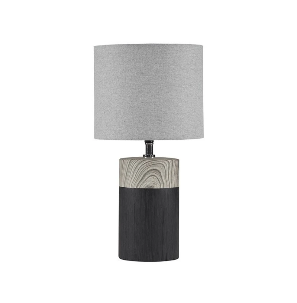 Home Outfitters Black Table Lamp, Great for Bedroom, Living Room, Modern/Contemporary