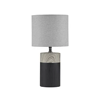 Home Outfitters Black Table Lamp, Great for Bedroom, Living Room, Modern/Contemporary