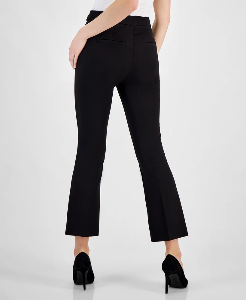 I.n.c. International Concepts Women's High-Rise Sailor Crop Straight-Leg Pants, Created for Macy's