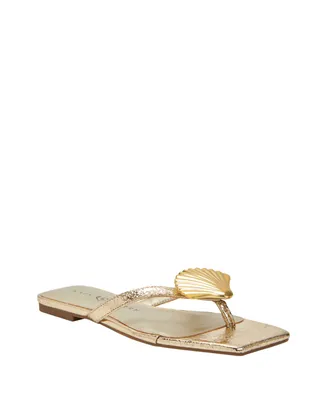 Katy Perry Women's Camie Shell Slip-On Sandals