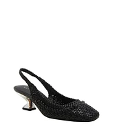 Katy Perry Women's Laterr Woven Sling-Back Heels