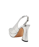Katy Perry Women's Square Platform Sling-Back Heels