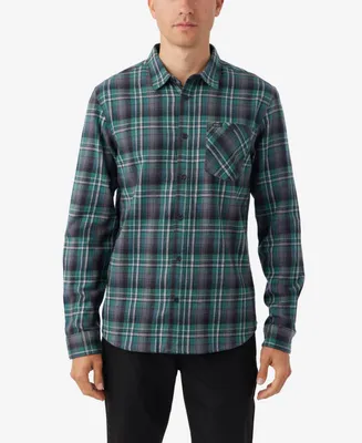 O'Neill Men's Redmond Plaid Stretch Flannel Shirt