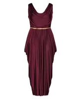 City Chic Plus Athena Goddess Maxi Dress