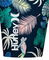 Hurley Little Boys Tucan Palm UPF50+ Swim Set, 2 Piece
