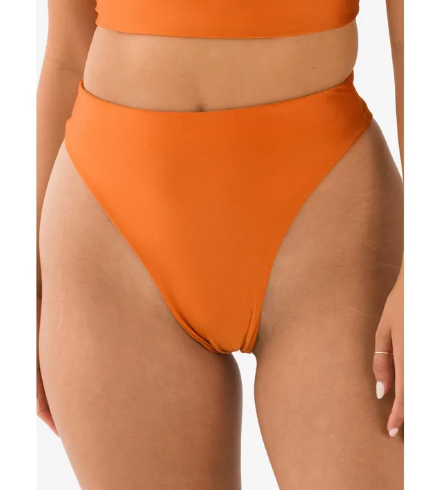 MBM Swim - Wish High Waisted Thong Bikini Bottom