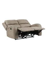 White Label Aubrey 62" Double Reclining Love Seat