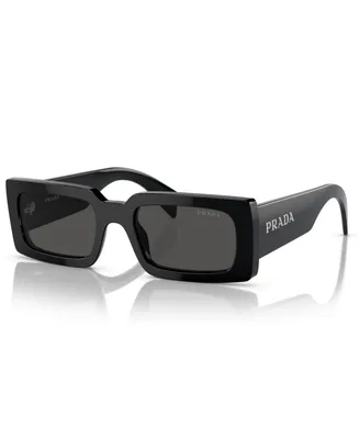 Prada Women's Low Bridge Fit Sunglasses Pr A07SF