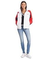 Tommy Jeans Women's Chicago Colorblocked Windbreaker Jacket