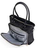 Kenneth Cole Reaction Madison Square Hardside Chevron Expandable Luggage, 2-Piece 20" Carry-On and Tote