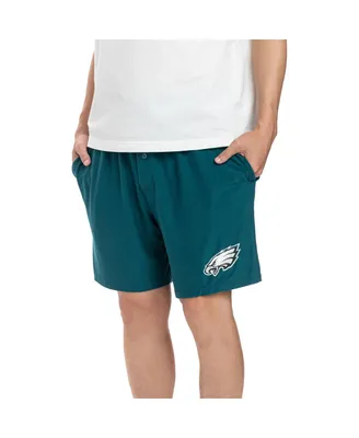 Men's Concepts Sport Midnight Green Philadelphia Eagles Gauge Jam Two-Pack Shorts Set
