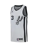 Men's Nike Keldon Johnson Silver San Antonio Spurs Swingman Player Jersey - Statement Edition