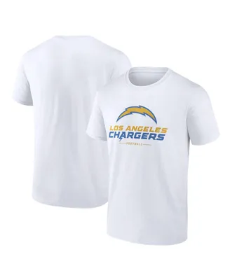 Men's Fanatics White Los Angeles Chargers Team Lockup T-shirt