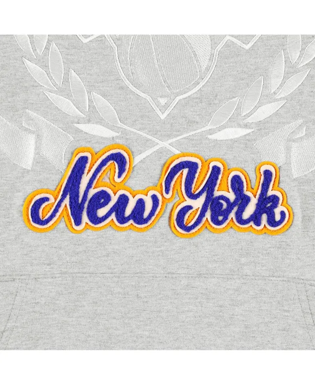 New York Knicks Fanatics Branded Women's Halftime Pullover Hoodie - Heather  Gray
